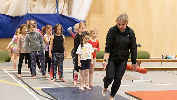 Gymnastics at Tring Sports Centre