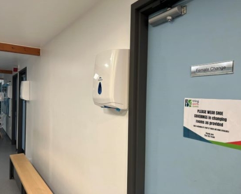 Changing room - Tring Sports Centre